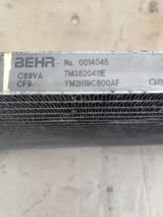 7M3820411E Радиатор кондиционера Ford Galaxy 1 restailing Арт 2-38428, вид 2
