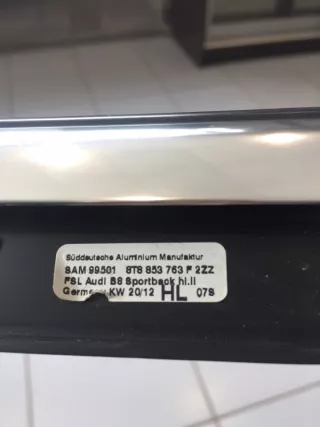 8T8853763F2ZZ Уплотнитель Audi A5 (S5,RS5) 1 Арт 2-44053, вид 3
