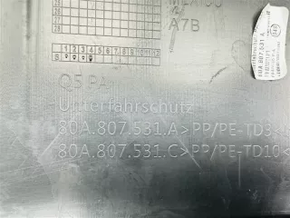 80A 807 531 A Юбка бампера нижняя Audi Q5 2 Арт 2-55860, вид 8