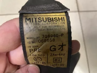 7000B245 Ремень безопасности Mitsubishi Lancer 10 Арт 2-61435, вид 3