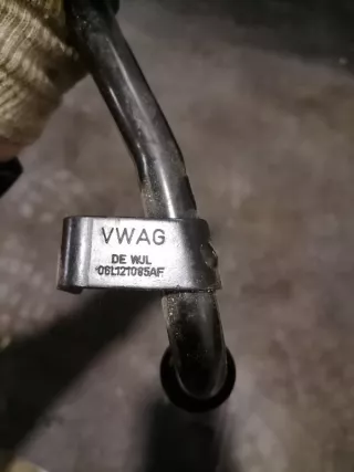 06L121085AF Трубка охлаждающей жидкости металлическая Audi A5 (S5,RS5) 2 3.0л Арт 2-64406, вид 3