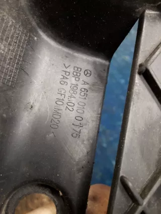 A6510100175 Декоративная крышка двигателя Mercedes C W204 2.2л Арт 2-96990, вид 3
