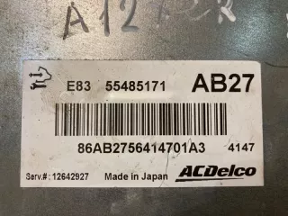 12642927 Блок управления двигателем Opel Astra J 1.2л Арт 2-128979, вид 2