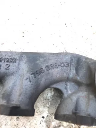 11627811449 Коллектор выпускной BMW X3 E83 3.0л Арт 2-135975, вид 3