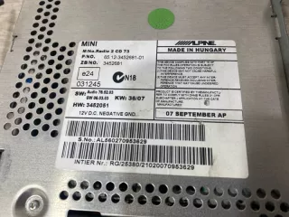 65123452681 Магнитола MINI Cooper cabrio Арт 2-190697, вид 7