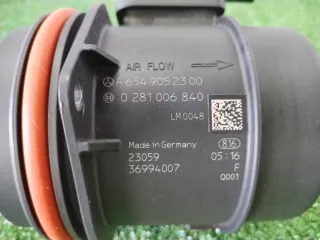 A6549052300 Расходомер воздуха Mercedes B W247 Арт 2-261780, вид 4