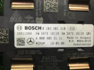 A0009053111 Радарный датчик Mercedes C W205 Арт 2-266102, вид 4