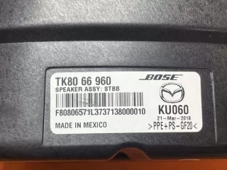 TK80 66 960 Сабвуфер Mazda CX-9 2 Арт 2-294255, вид 5