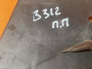 A 204 885 38 23 Заглушка (решетка) в бампер Mercedes GLK X204 Арт 2-296180, вид 3