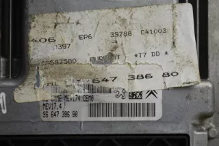  Блок управления двигателем Peugeot 308 1 1.6л Арт 2-305289, вид 4