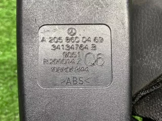 A2058600469 Замок ремня безопасности Mercedes C W205 Арт 2-536940, вид 4