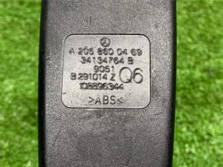 A2058600469 Замок ремня безопасности Mercedes C W205 Арт 2-536940, вид 5