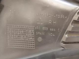 6R0853666C9B9 Заглушка (решетка) в бампер Volkswagen Polo 5 Арт 2-542312, вид 10