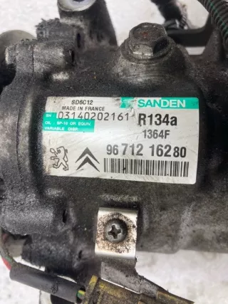 9671216280 Компрессор кондиционера Peugeot 308 1 Арт 2-547849, вид 10