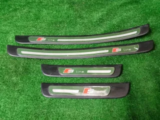 8K0853373B Накладка на порог салона (комплект) Audi A4 B8 Арт 2-553602, вид 1