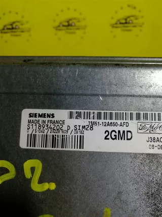 7M5112A650AFD Блок управление двс Ford Focus 1 Арт 2-604965, вид 3