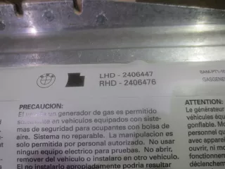 72129141529 Подушка безопасности пассажирская (в торпедо) BMW X5 E70 Арт 2-617987, вид 3