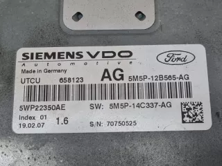 5m5p14c337ag Блок управления АКПП Ford Focus 2 Арт 2-761068, вид 2