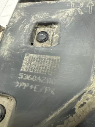 Подножка порога Mitsubishi Pajero 4 restailing 2 2015г. 5360A166 - Фото 16