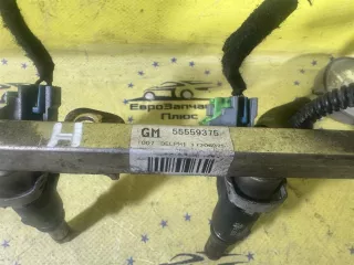 55559375 Рампа топливная с форсунками Opel Astra G Арт 2-809326, вид 2