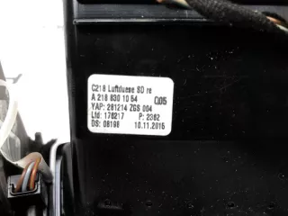 A21883010542A17 Воздуховод салонный Mercedes CLS C218 Арт 2-874072, вид 7