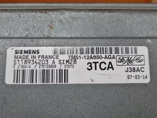 7m5112a650aga Блок управления двс на акпп Ford Focus 2 Арт 2-899628, вид 2