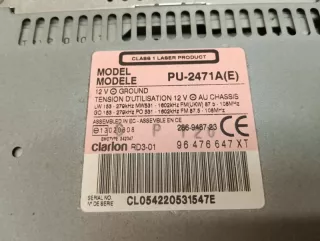 96476647XT Магнитола Citroen C15 Арт 2-912690, вид 8