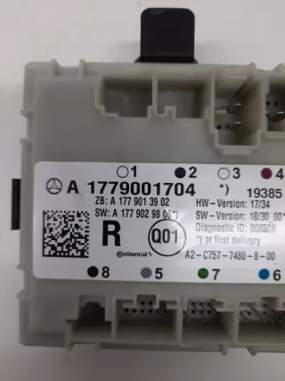A1779001704 Блок управления двери Mercedes CLA c117 Арт 2-920191, вид 4