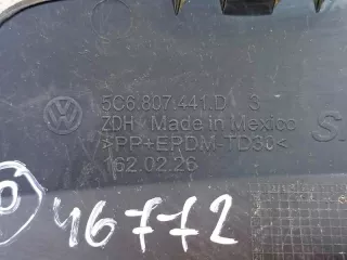 5C6807441D Заглушка (решетка) в бампер Volkswagen Jetta 6 Арт 2-921372, вид 7