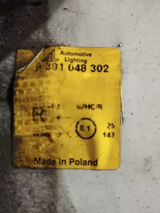 0301048302 Фара правая Seat Alhambra 1 Арт e12785088, вид 3