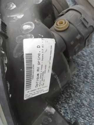 2006-2010 8200394707 Фара правая Renault Espace 4 Арт e12784735, вид 2