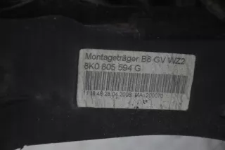 [2007-2011] Передняя панель крепления облицовки (телевизор) Audi A4 B8 Арт e12777374, вид 3