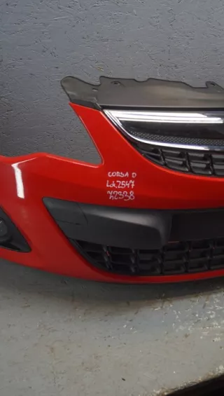 Z2338 JKM19700 Бампер передний Opel Corsa D Арт e12773184, вид 4