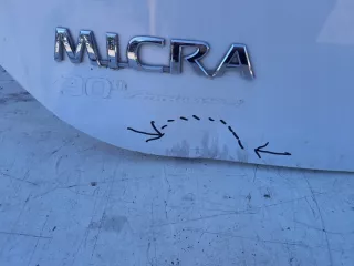  Крышка багажника (дверь 3-5) Nissan Micra K13 Арт e12772636, вид 3