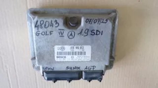 038906013 Блок управления двигателем Volkswagen Golf 4 Арт e12766897, вид 2