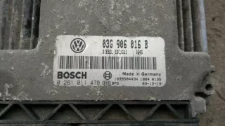 03G906016B 0281011478 Блок управления двигателем Volkswagen Golf 5 Арт e12766866, вид 2