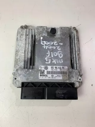 03g906016fm 0281011903 Блок управления двигателем Volkswagen Golf 5 Арт e12766824, вид 2