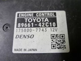 8966142C10 89661-42C10, 175800-7743 Блок управления двигателем Toyota Rav 4 3 Арт e12766686, вид 3
