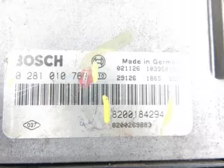 0281010768 8200184294 Блок управления двигателем Renault Megane 2 Арт e12765939, вид 2