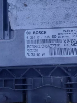 9675682180 0281017335 Блок управления двигателем Peugeot 508 Арт e12765699, вид 2