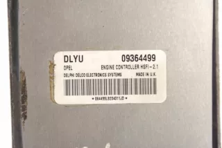 09364499 Блок управления двигателем Opel Zafira A Арт e12765557, вид 6