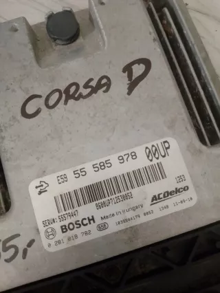 55585978 0281018782 Блок управления двигателем Opel Corsa D Арт e12765412, вид 2