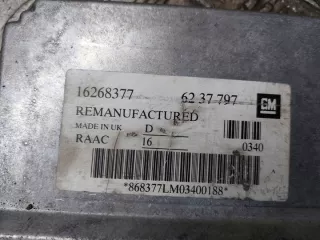 16268377 6237797 Блок управления двигателем Opel Astra G Арт e12765335, вид 2