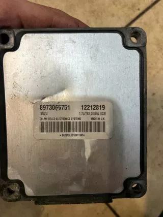 8973743620 21000087 Блок управления двигателем Opel Astra G Арт e12765334, вид 4