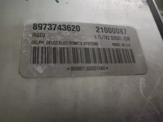 21000087 8973743620 Блок управления двигателем Opel Astra G Арт e12765325, вид 3