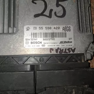 55590420 Блок управления двигателем Opel Astra J Арт e12765271, вид 2