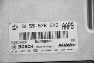 12202143 58963214 Блок управления двигателем Opel Astra J Арт e12765262, вид 3