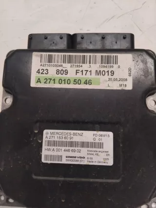 A2711536091 Блок управления двигателем Mercedes SLK r171 Арт e12764723, вид 3