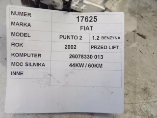 09381199 Блок управления двигателем Fiat Punto 2 Арт e12763142, вид 4