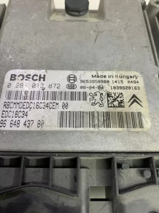 2008-18 9664843780 Блок управления двигателем Citroen C3 3 Арт e12762735, вид 3
